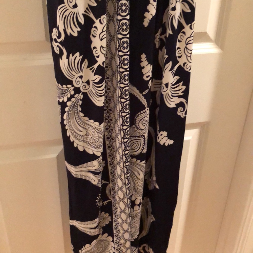 Navy and white maxi dress - Picture 2 of 3
